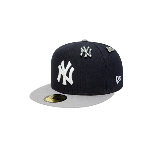 NEW YORK YANKEES MLB PIN BADGE 59FIFTY FITTED