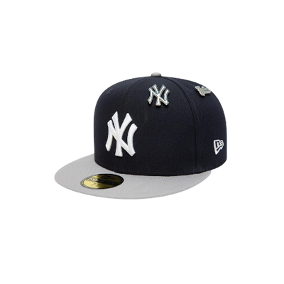 NEW YORK YANKEES MLB PIN BADGE 59FIFTY FITTED